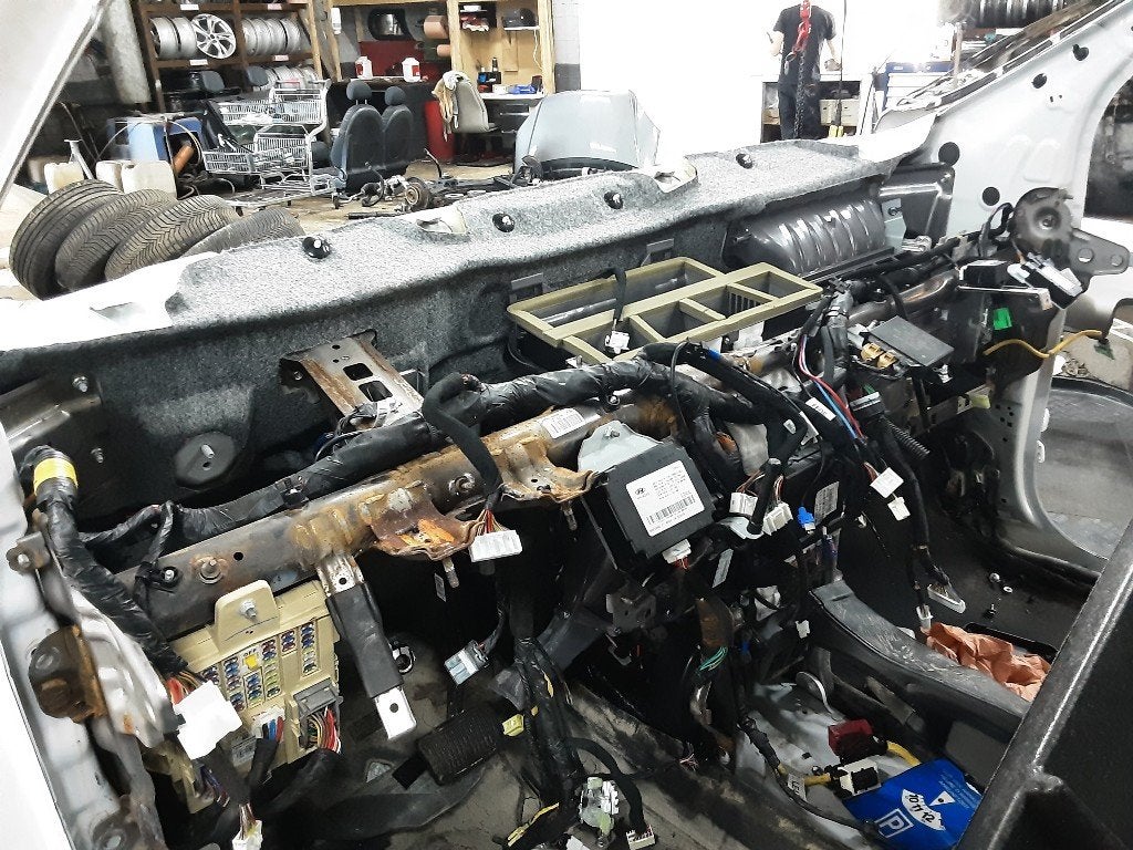 CADRE DE TABLEAU DE BORD Hyundai Santa Fe III (DM), Utilisé, Hyundai
