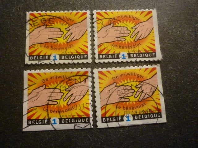 België/Belgique 2011 OBP/COB 4103abc(o) Gestempeld/Oblitéré, Timbres & Monnaies, Envoi, Oblitéré