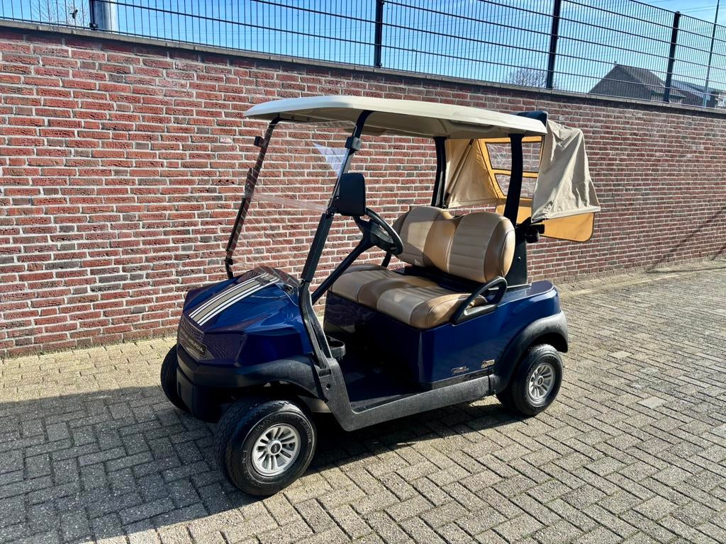 Prachtige Elektrische Clubcar Tempo Lithium Golfkar, Ophalen of Verzenden, Zo goed als nieuw, Golfkar, Overige merken