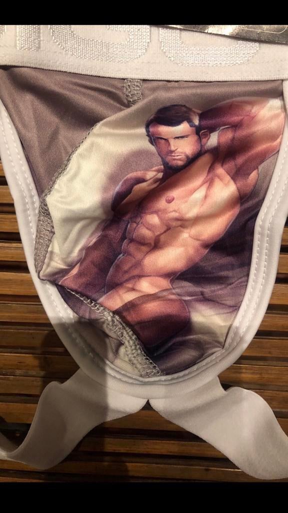Jockstrap - Super Daddy - maat S, Ophalen of Verzenden, Beige, Slip