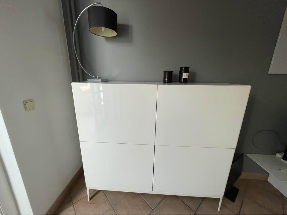 meuble rangement Ikea laqué blanc, Enlèvement, Neuf, Moderne
