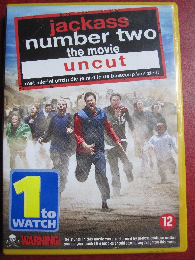 Jackass numéro deux (2006), CD & DVD, DVD | Cabaret & Sketchs, Enlèvement ou Envoi, Anglais, Néerlandais, Comme neuf
