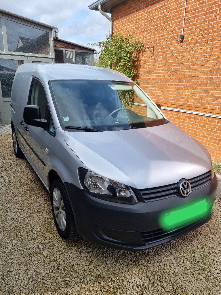 Vw caddy utilitaire, Voorwielaandrijving, Stof, Volkswagen, Grijs