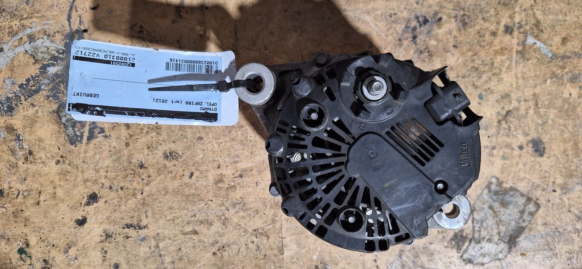 Originele Dynamo Opel Zafira C Astra J Meriva B 1.4 Turbo 13, Gebruikt, -, -, Opel