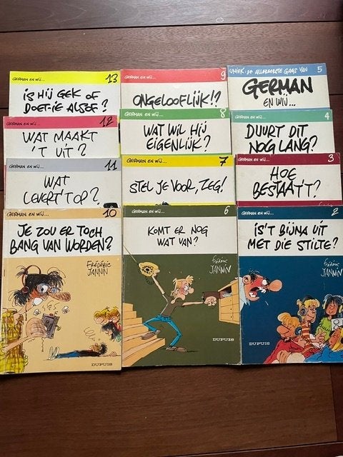 Bandes dessinées (F Jannin - Dupuis), Jannin, Plusieurs BD, Enlèvement ou Envoi, Utilisé