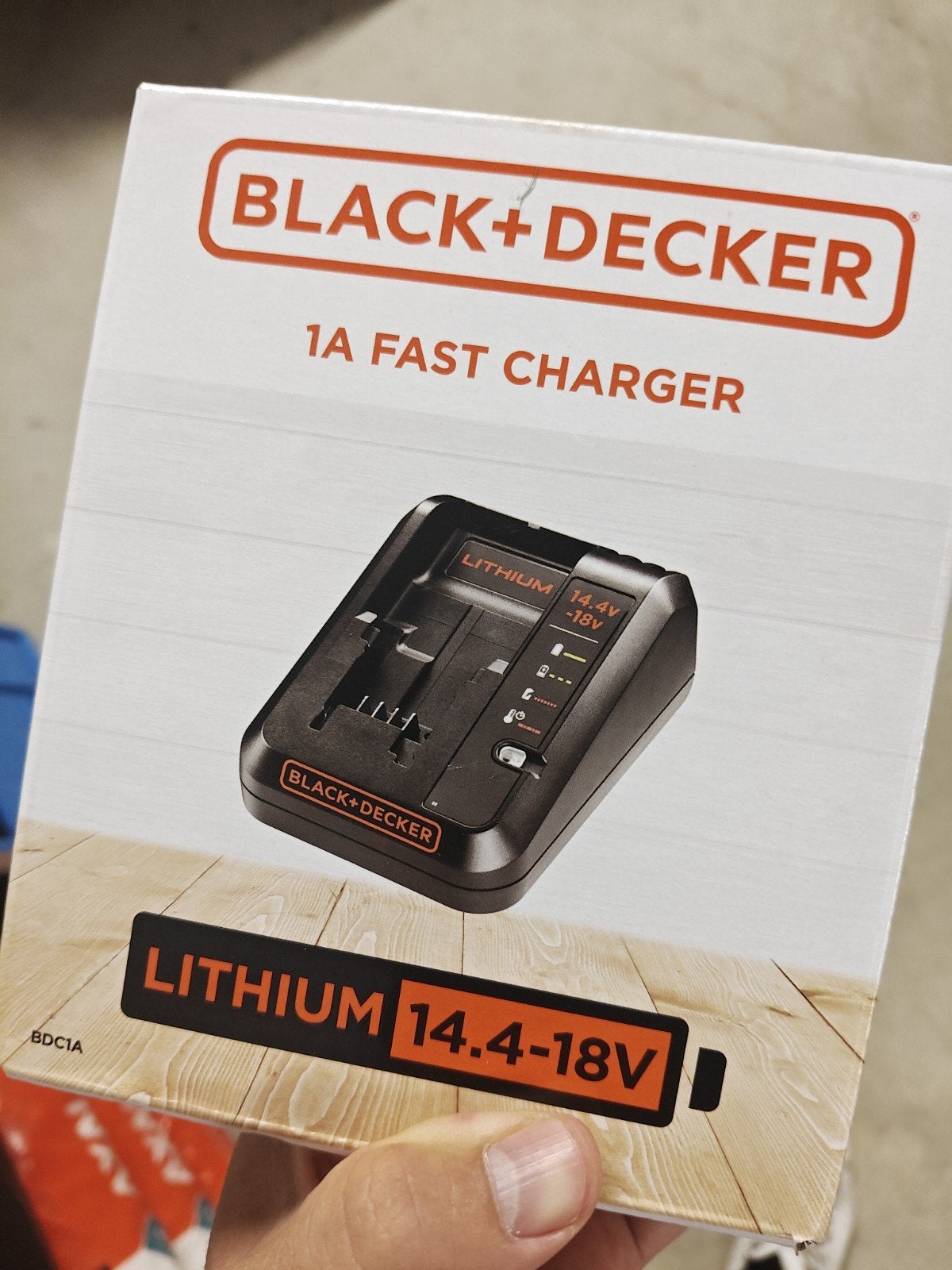 Black & Decker BDC1A, Ophalen