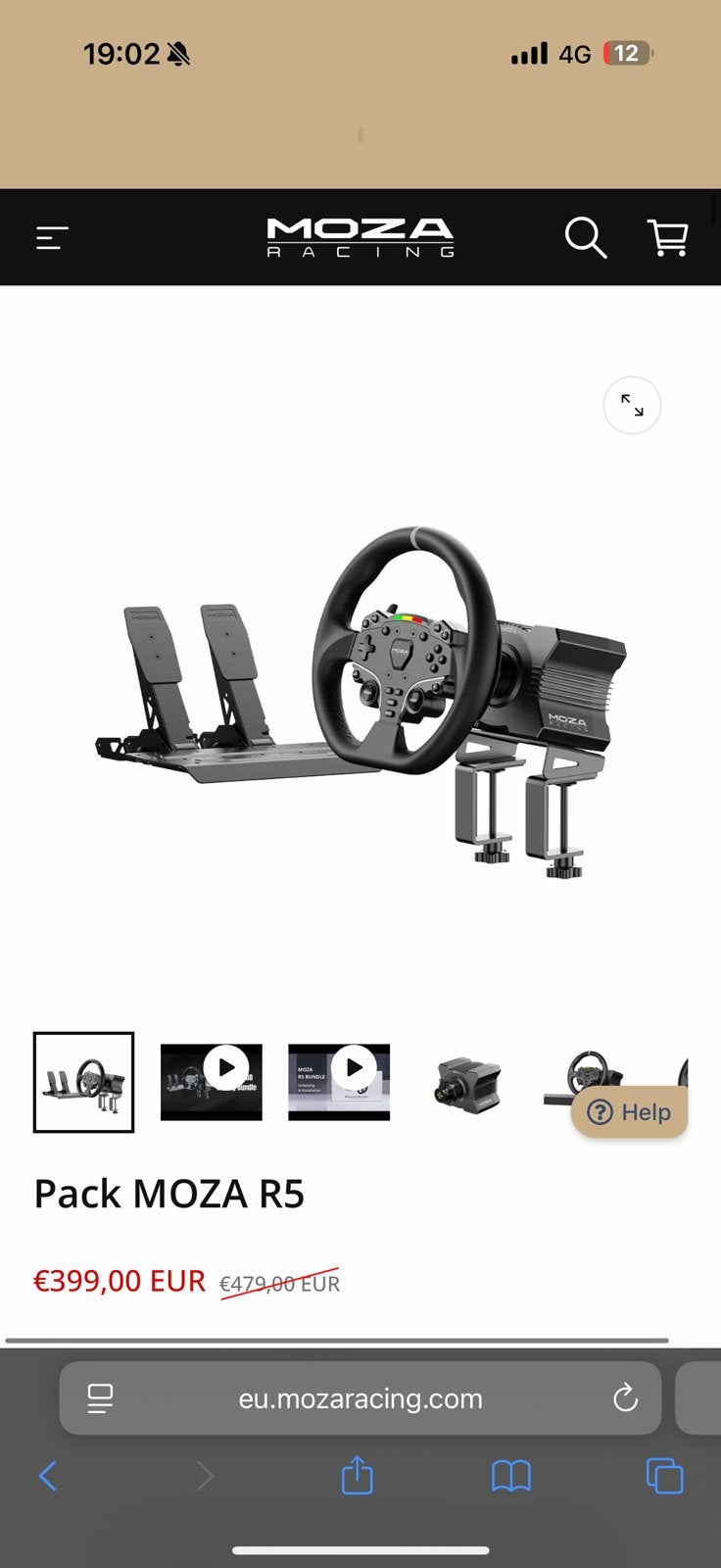 Full bundle moza R5