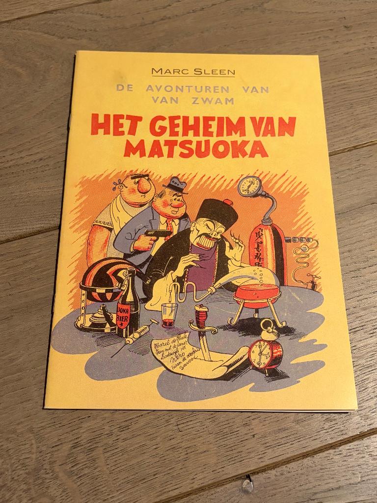 De avonturen van zwam - Het geheim van Matsuoka, Boeken, Eén stripboek, Ophalen of Verzenden, Gelezen, Marc Sleen
