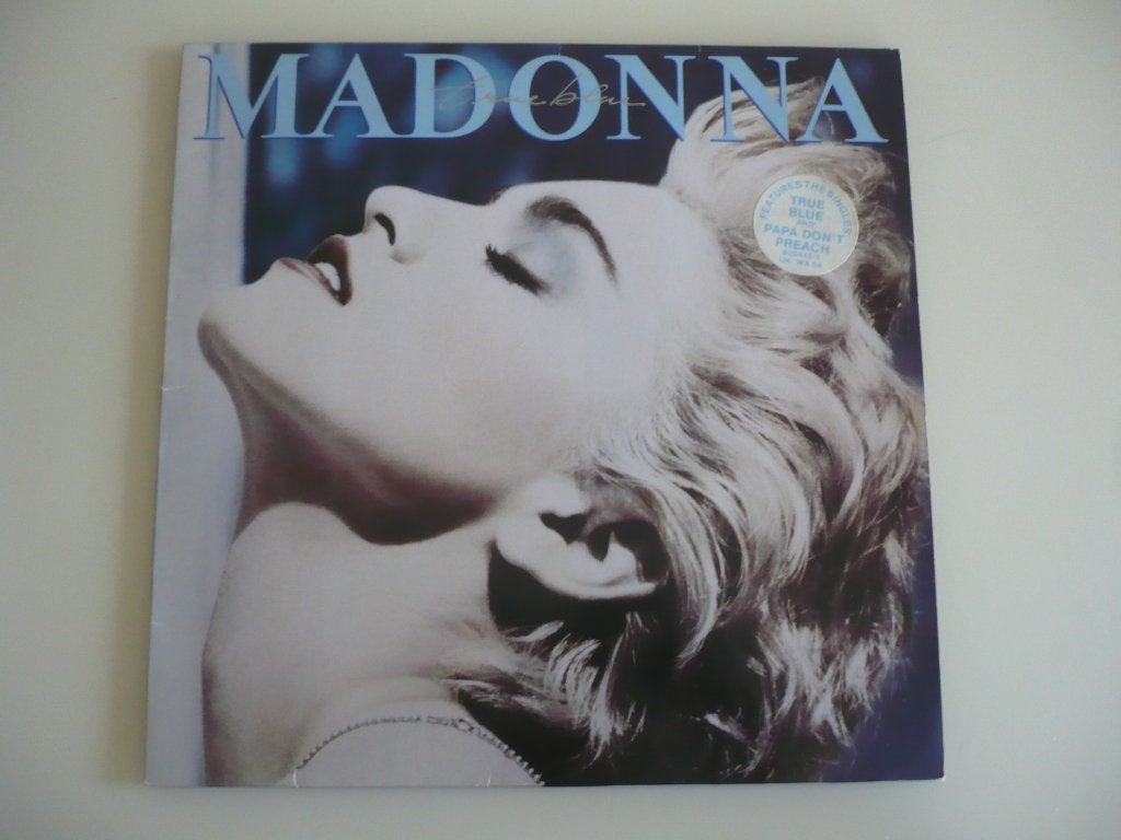 Vinyl LP Madonna True Blue, Ophalen of Verzenden, 1980 - 1989, Gebruikt, 12 inch