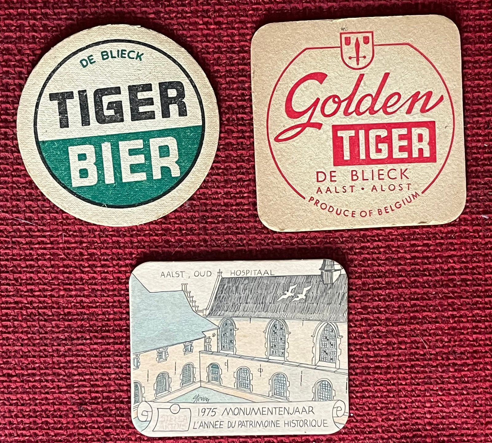 3 Bierkaartjes Aalst, Ophalen of Verzenden