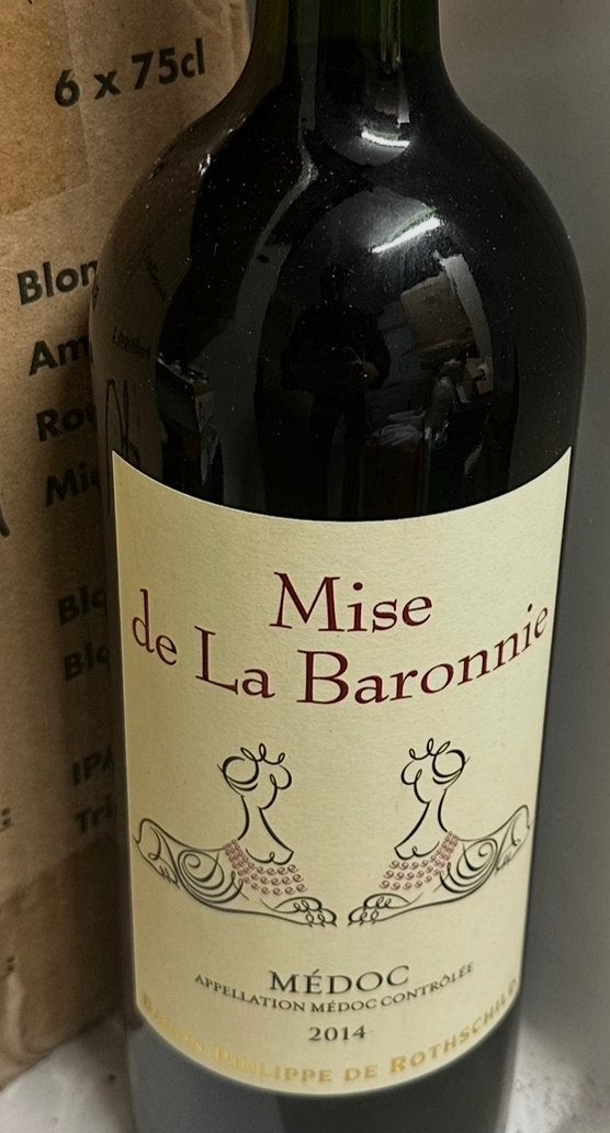 Magnum Médoc 2014 – Mise de La Baronnie Rothschild – 1,5 L, Collections, Enlèvement, Comme neuf, Vin rouge