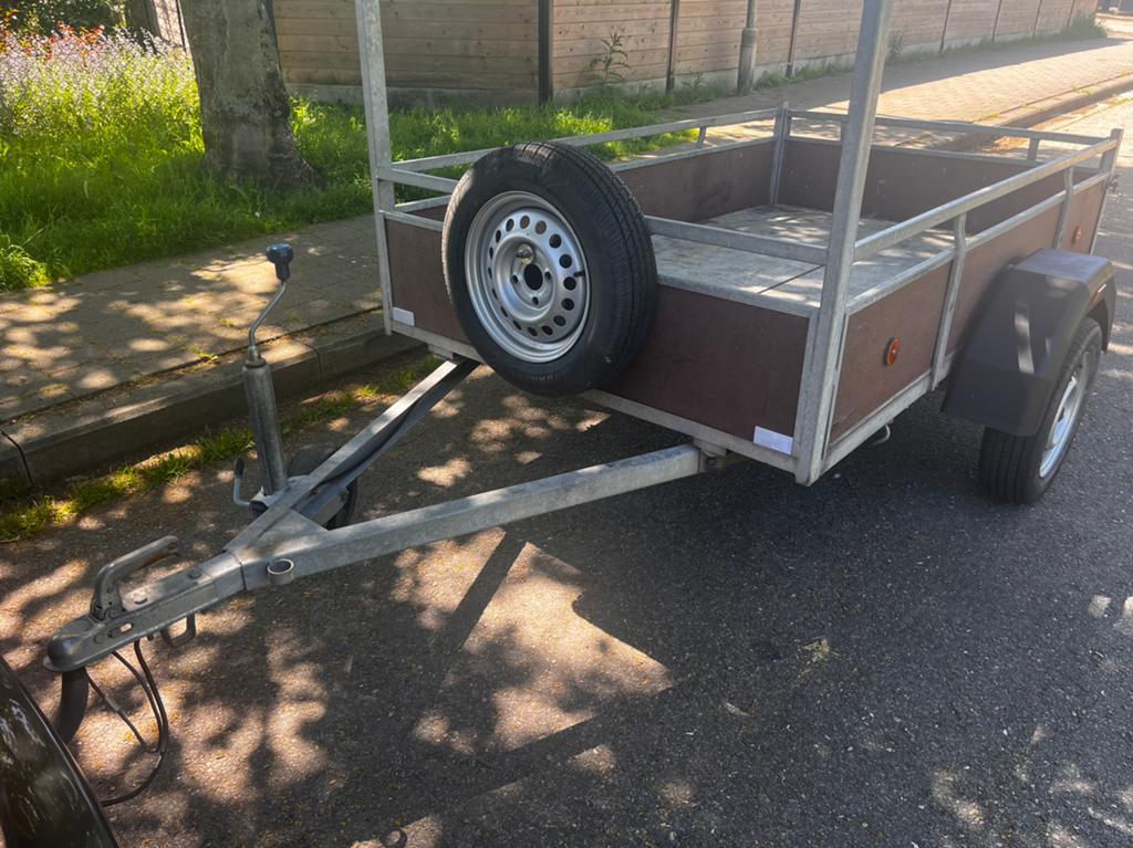 Remorque à essieu unique 750 kg, Enlèvement ou Envoi, Comme neuf