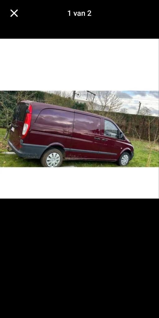 Mercedes vito 2007 2,2 diesel 109 242000 km, Auto's, Mercedes-Benz, Diesel, Particulier, Te koop, Vito