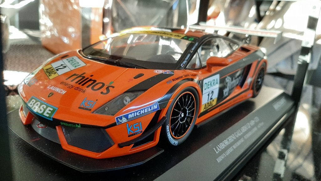 Lamborghini Gallardo LP 600+ GT3 Rhino's Leipert Mototsport, Enlèvement ou Envoi, Comme neuf, MiniChamps