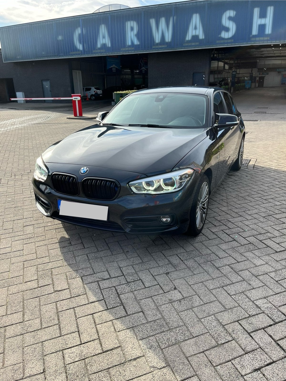 Bmw 116d van 2018 1.5 automaat, Achat, Euro 6, 1496 cm³, Noir