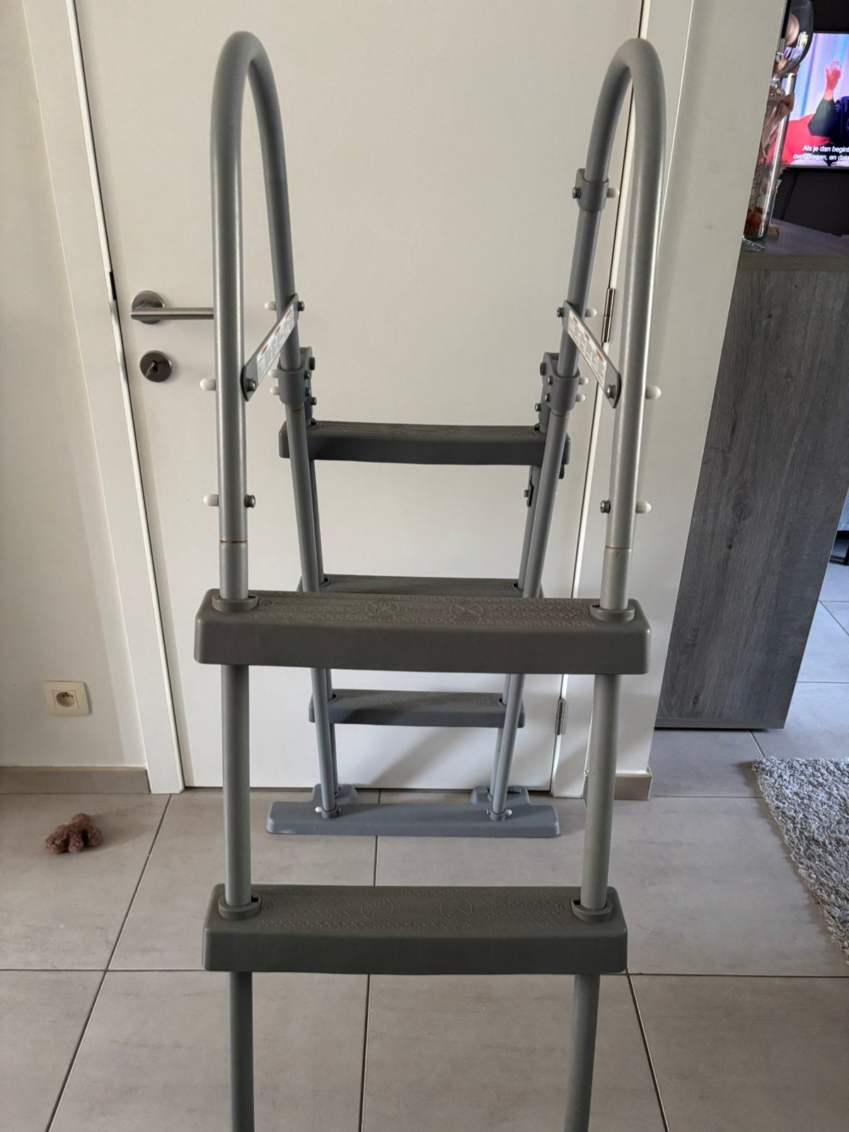 Zwembad ladder, Ophalen, Zo goed als nieuw, Ladder