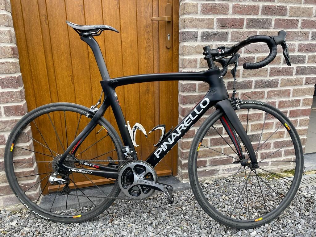 Pinarello Dogma F8 T58 Di2 Dura-Ace, Fietsen en Brommers, Gebruikt, Velgrem, Overige maten, 57 tot 61 cm