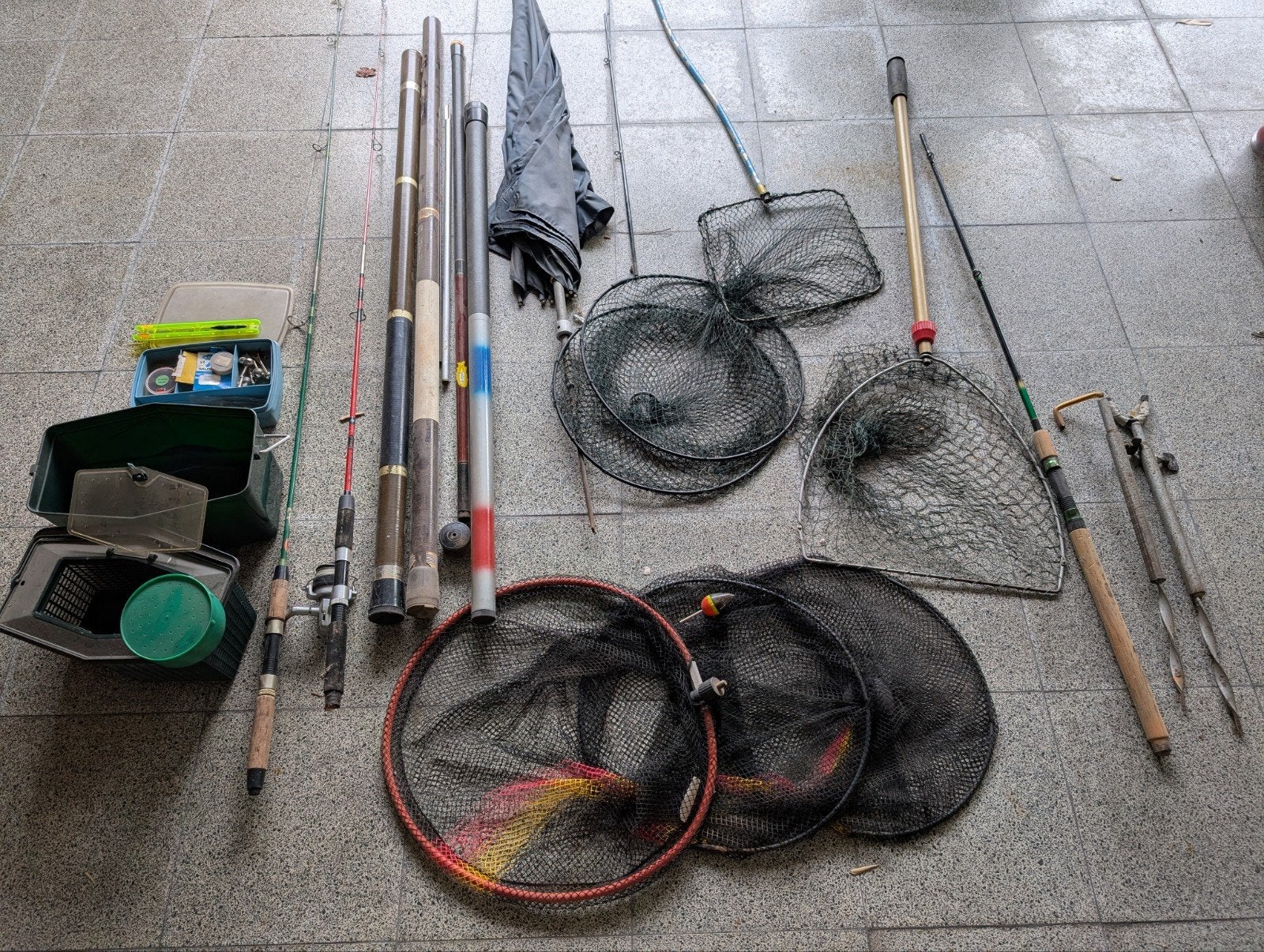 vismateriaal, Watersport en Boten, Ophalen, Gebruikt