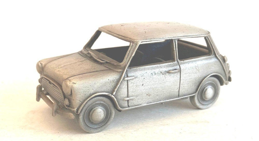 Mini Cooper PEWTER 1:43*Sixties Classics*., Ophalen of Verzenden, Zo goed als nieuw, Auto, Overige merken