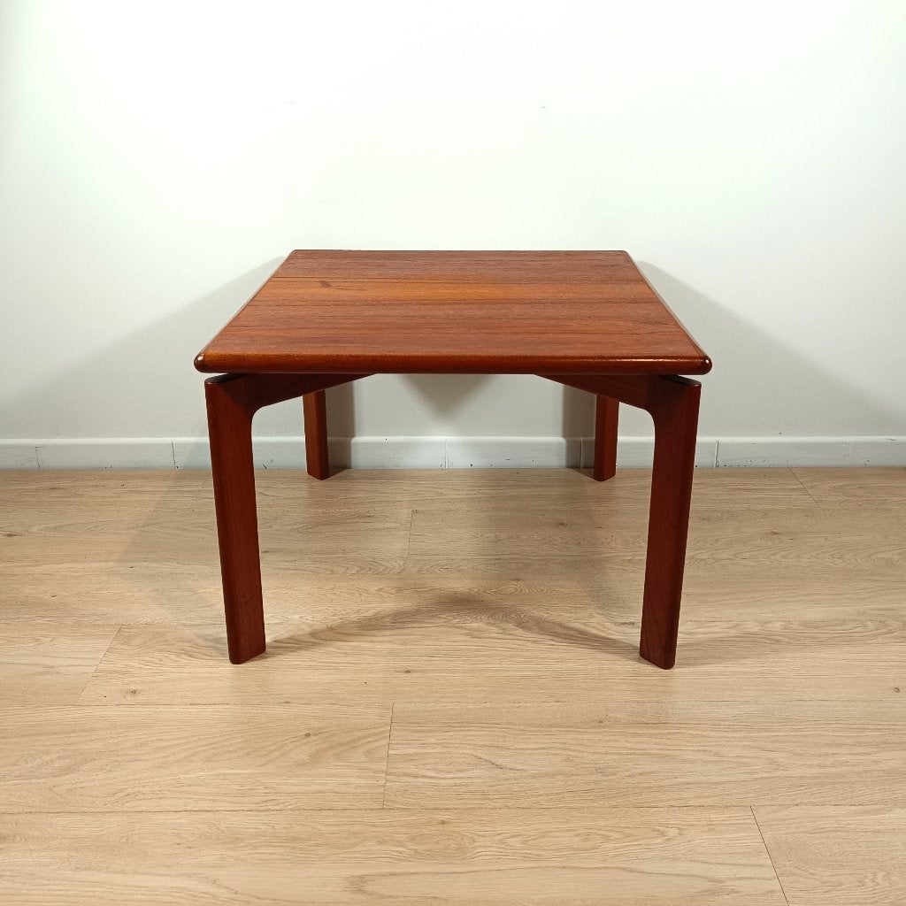 Table basse vintage en teck danois, Maison & Meubles, Enlèvement, Utilisé