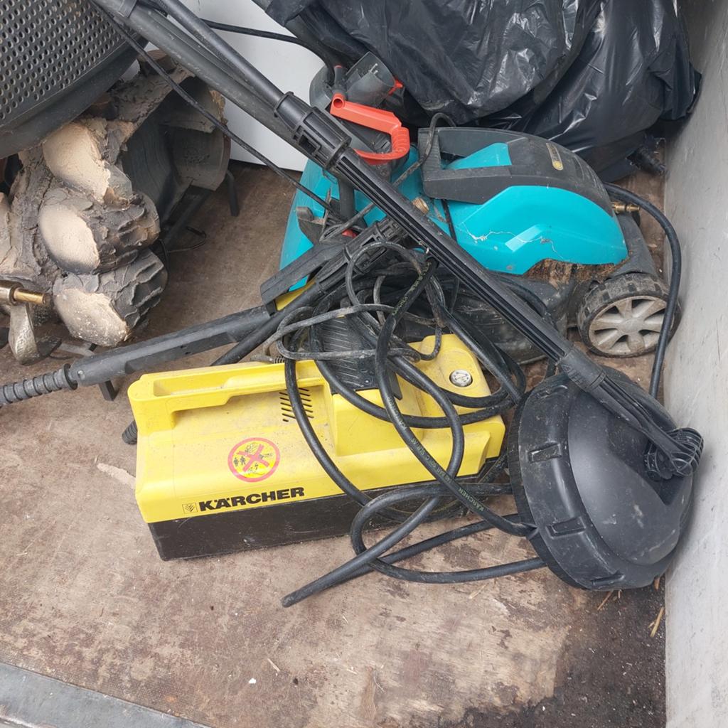 Karcher 615 met toebehoren, Ophalen
