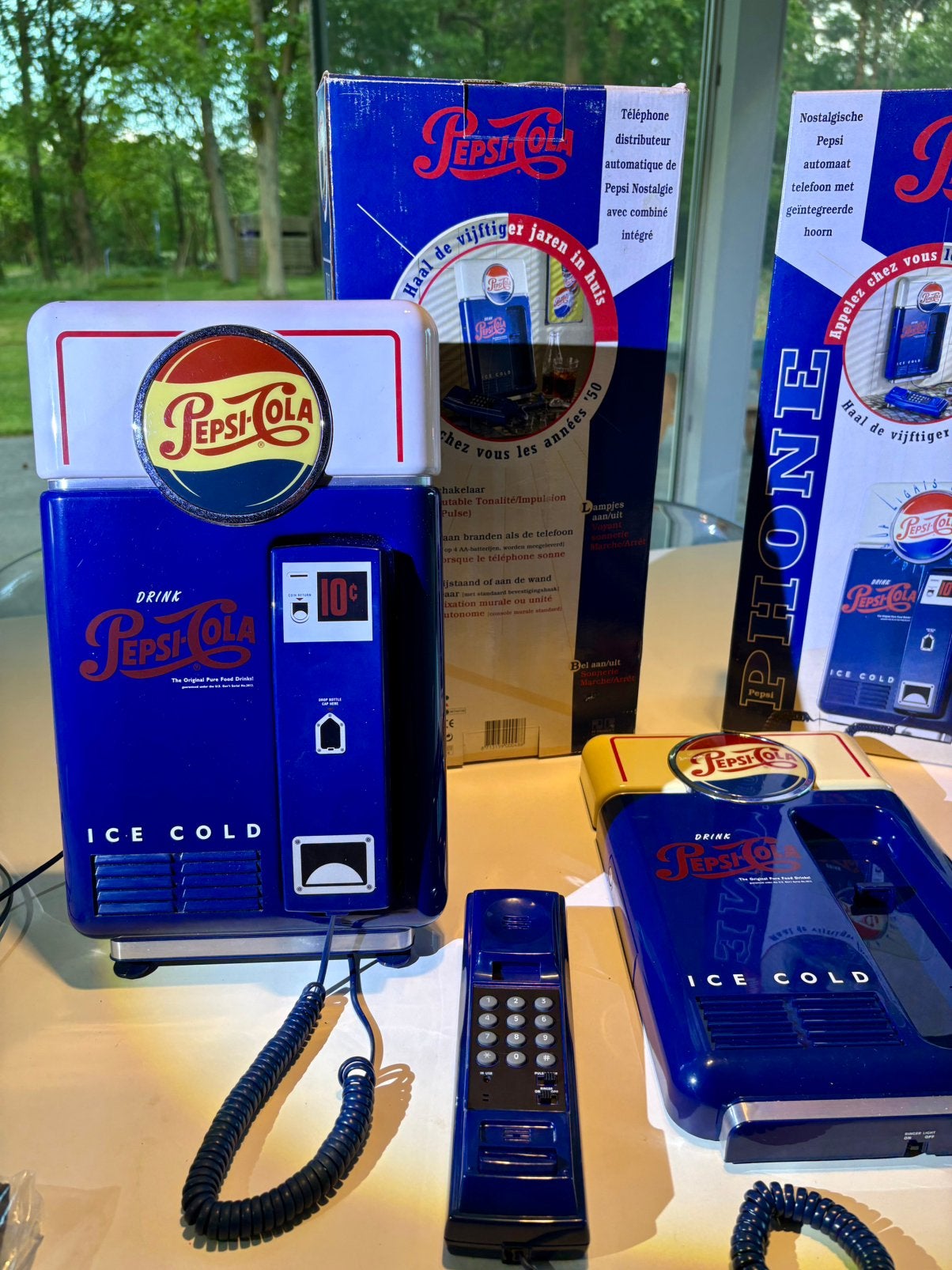 Vintage Pepsi Cola Telefoon frisdrankautomaat, Enlèvement, Comme neuf