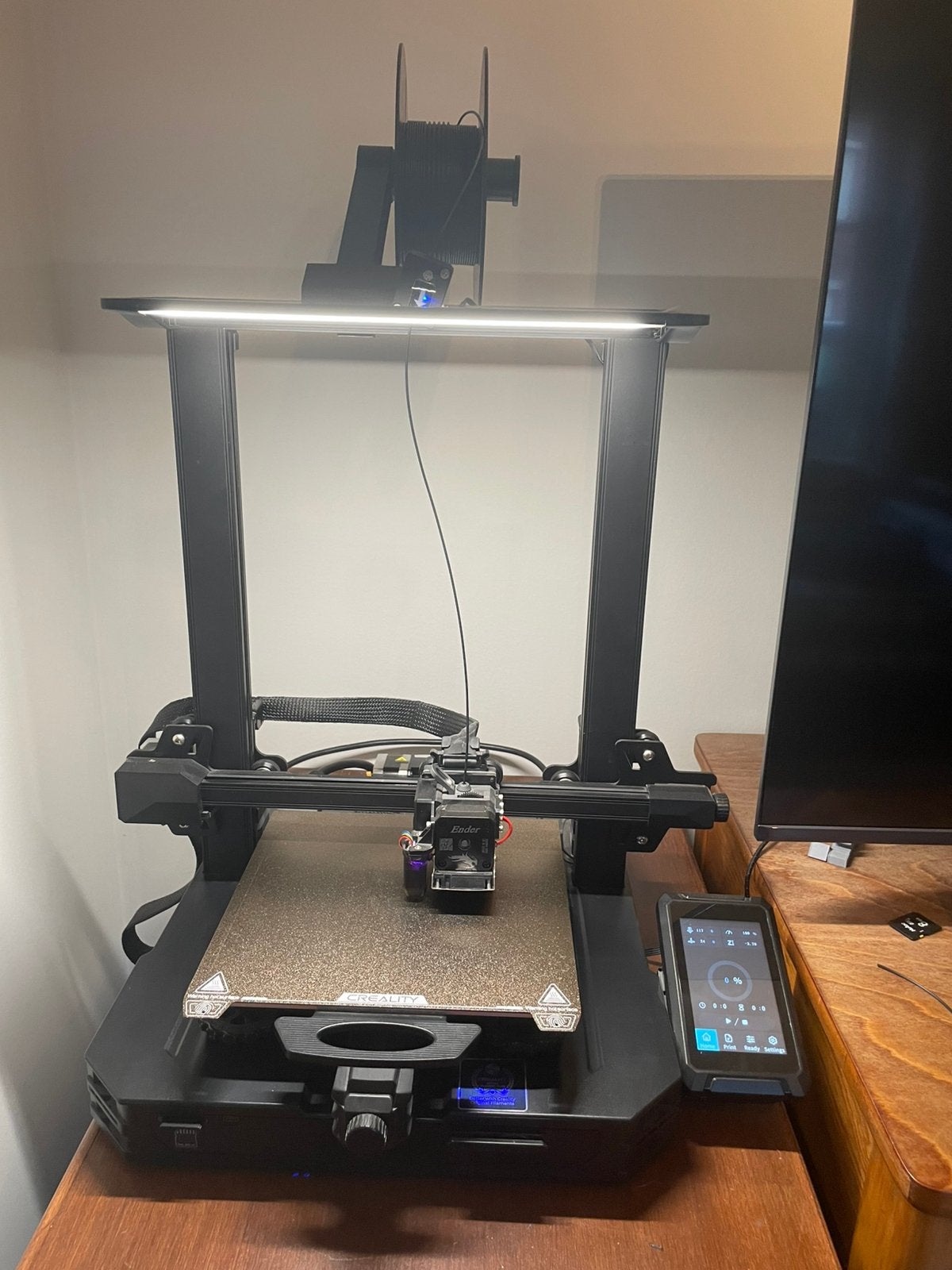Ender 3 s1 pro, Computers en Software, 3D Printers, Ophalen, Zo goed als nieuw