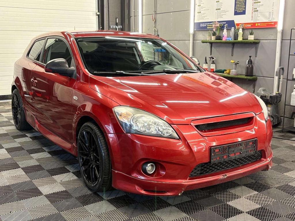 Kia 1.4i EX benzine bj. 2009, Autos, Rouge, Autres modèles, Achat, Entreprise