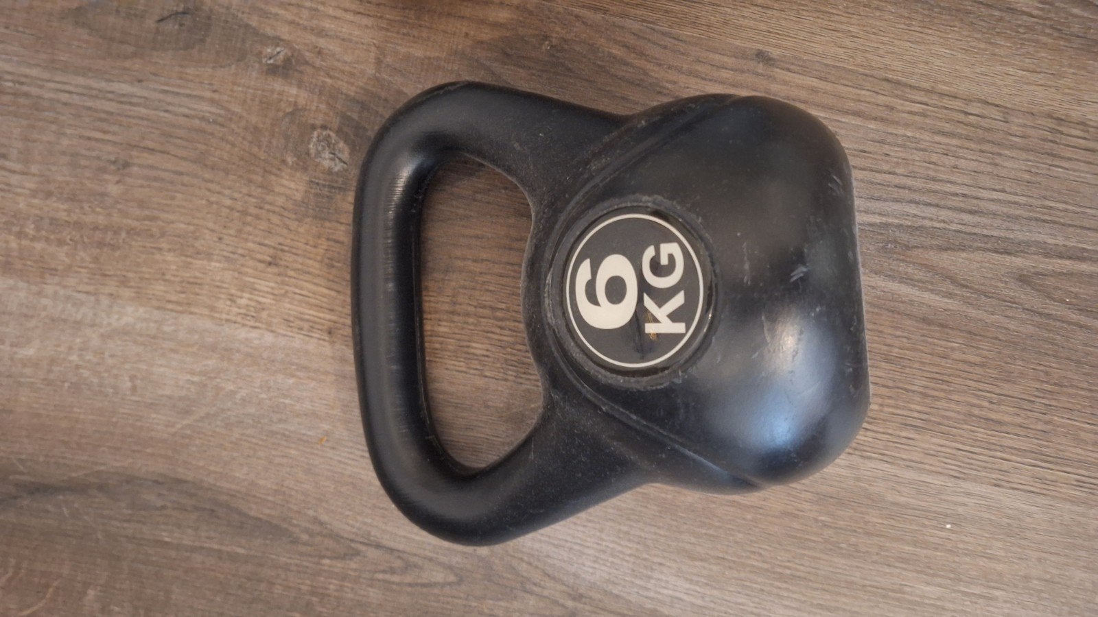 kettlebell 6 kg, Sport en Fitness, Ophalen, Gebruikt, Kettlebell
