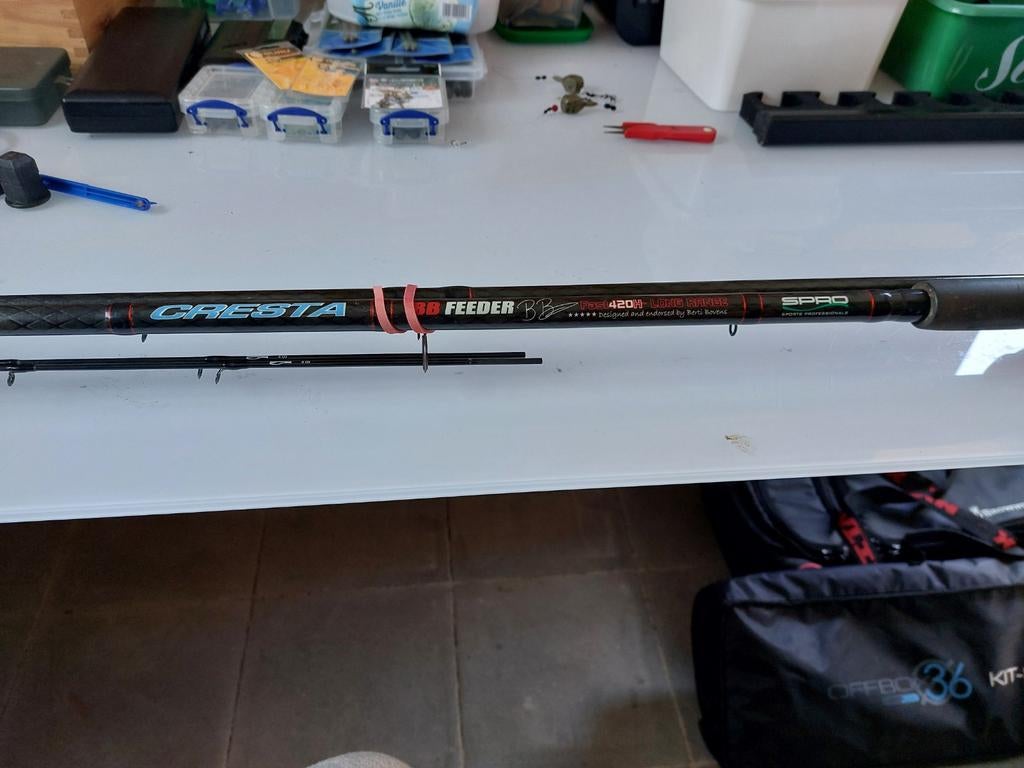 Cresta BB feeder, Ophalen