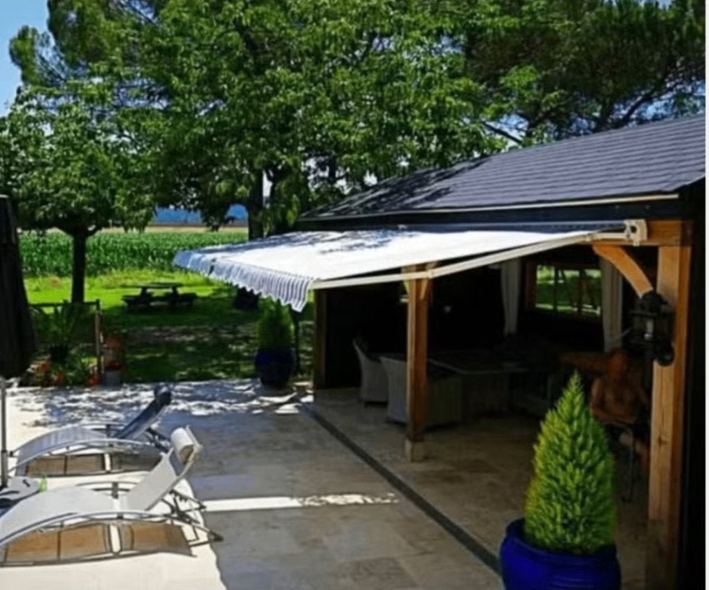 Zonneluifel COMPTON (3x2m), Tuin en Terras, Zonneschermen, Ophalen, Knikarmscherm