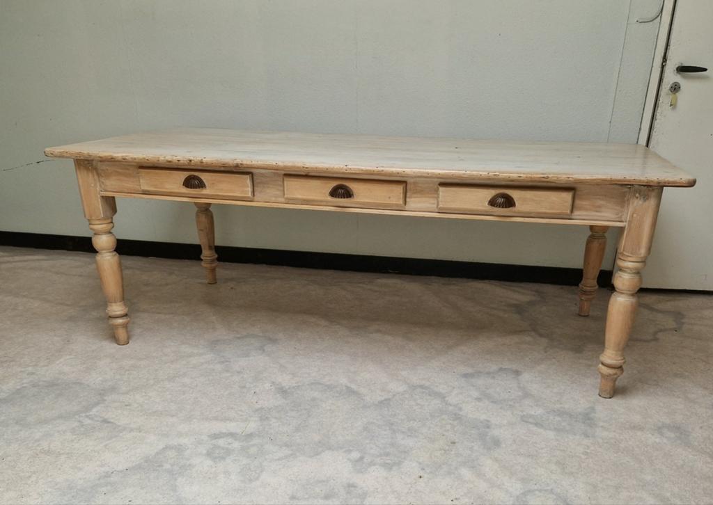 Table de ferme ancienne, Antiquités & Art, Antiquités | Meubles | Tables, Enlèvement