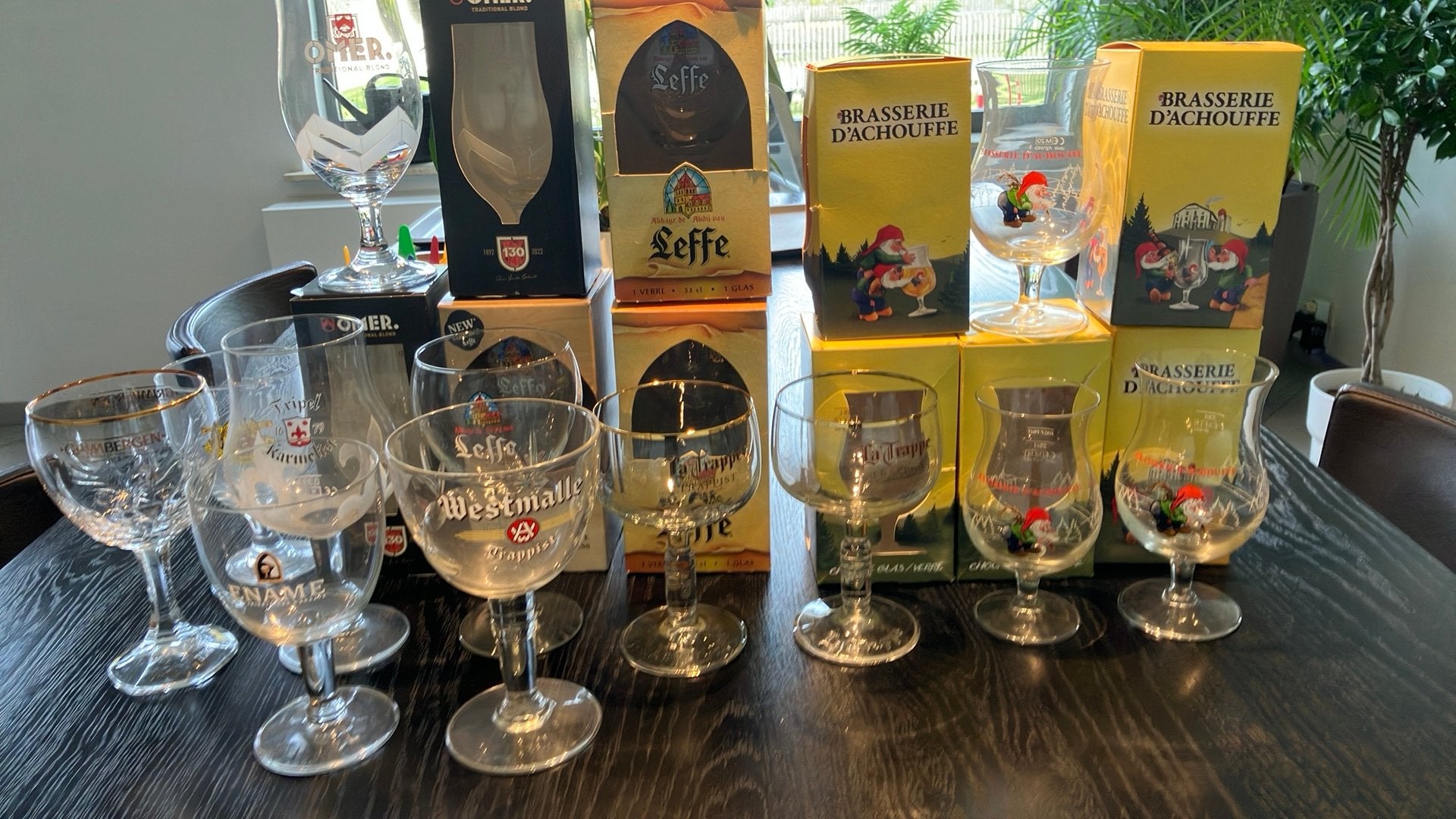 Set de 22 verres à bière, Collections, Enlèvement, Comme neuf