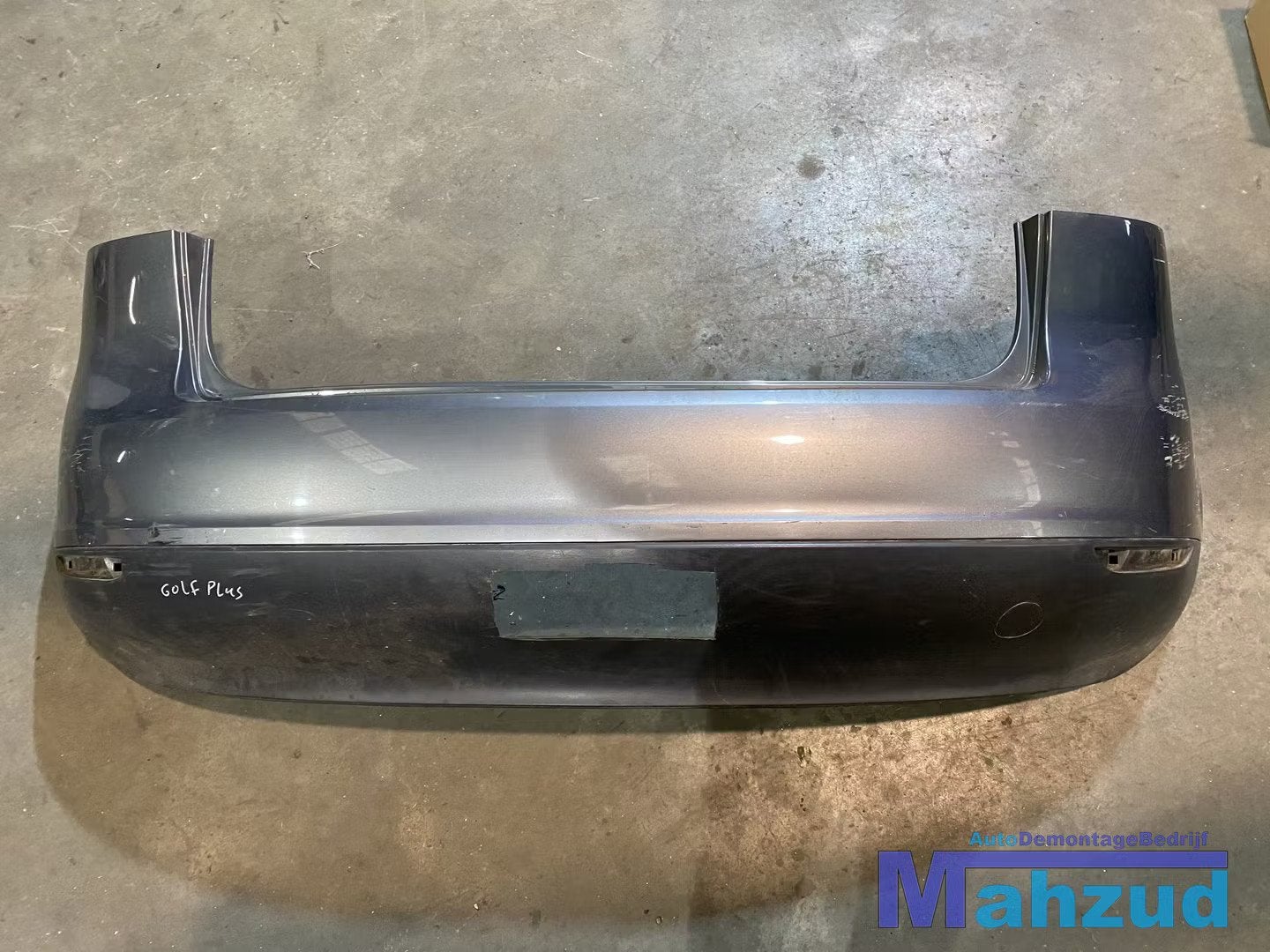 Volkswagen Golf plus grijs achterbumper LA7T, Arrière, Pare-chocs, Volkswagen, Volkswagen AG