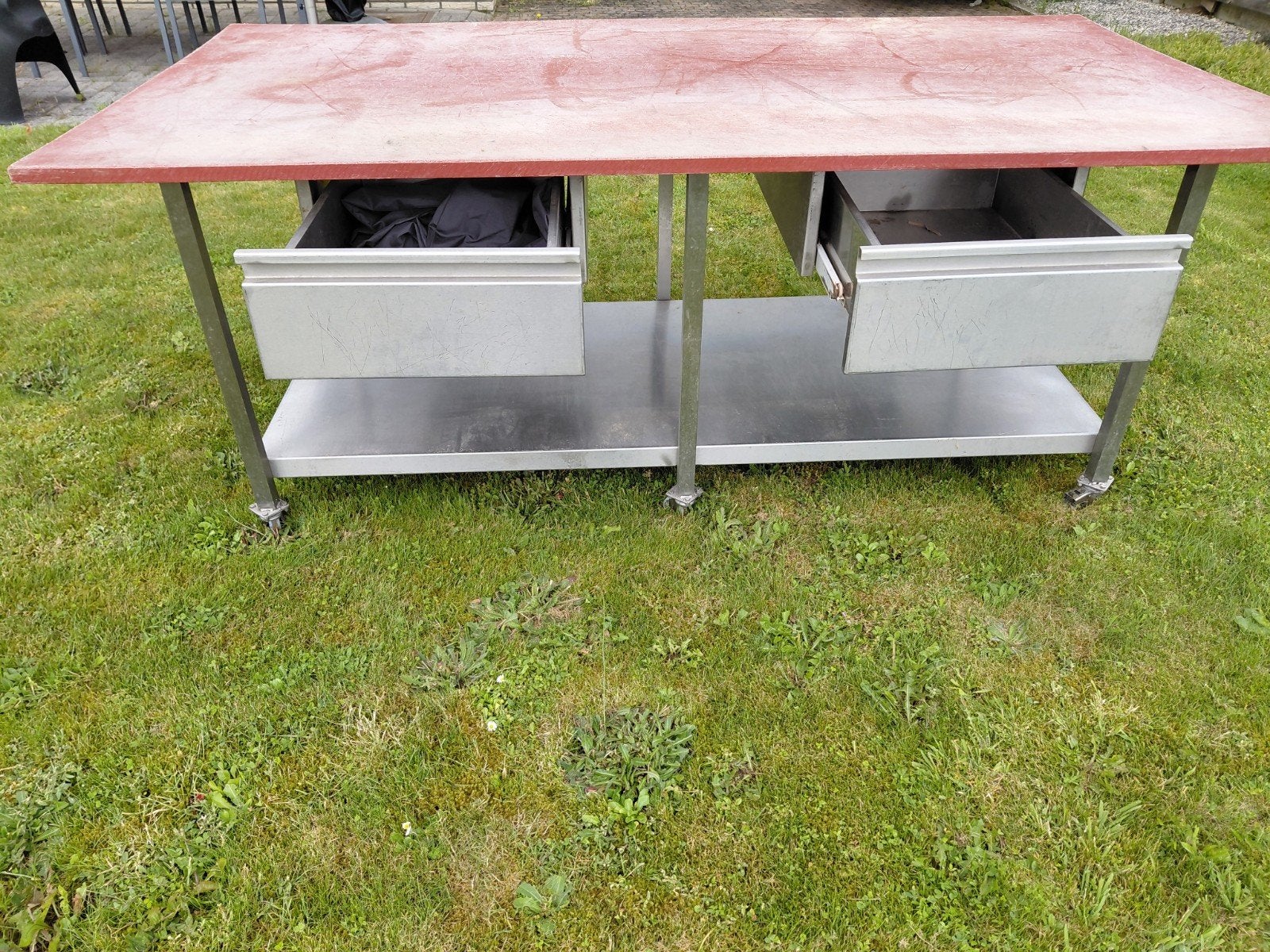 table professionel pour boucherie ou horeca