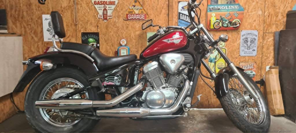 honda shadow 600 avec ct, prête à immatriculer!, Motoren, 2 cilinders, Occasion, Chopper, Particulier