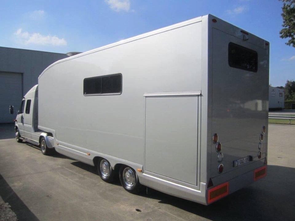 Mobilehome be- combinatie, Ophalen, Gebruikt