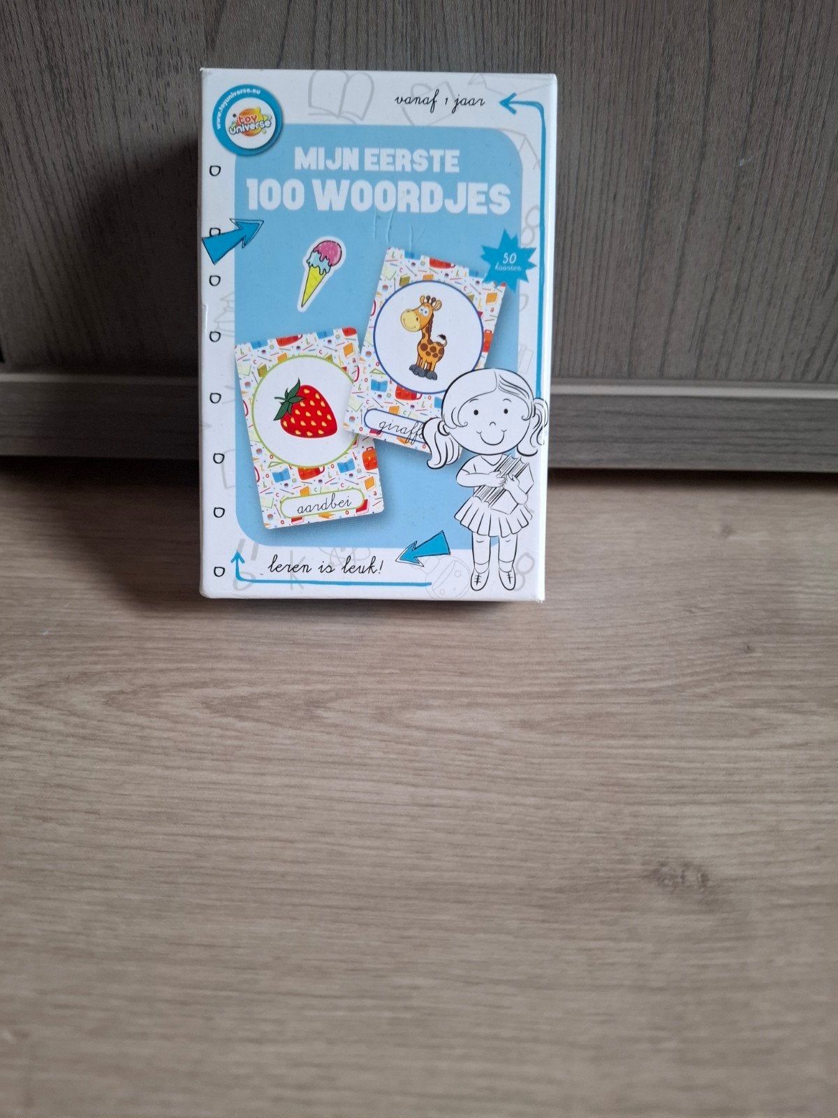 Mijn eerste 100 woordjes, Hobby en Vrije tijd, Kaarten | Zelfgemaakt, Ophalen, Zo goed als nieuw, Overige thema's