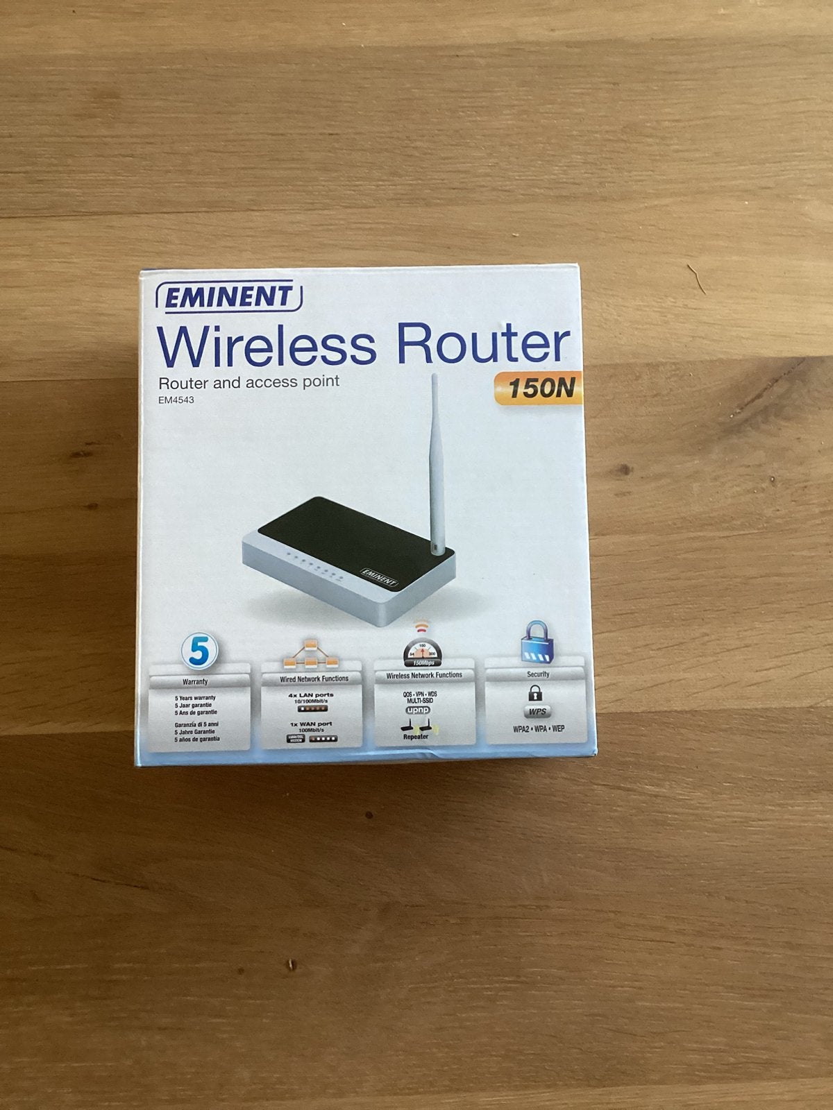 Routeur et point d'accès EMINENT Wireless Router 150N, Informatique & Logiciels, Enlèvement ou Envoi, Comme neuf, Routeur