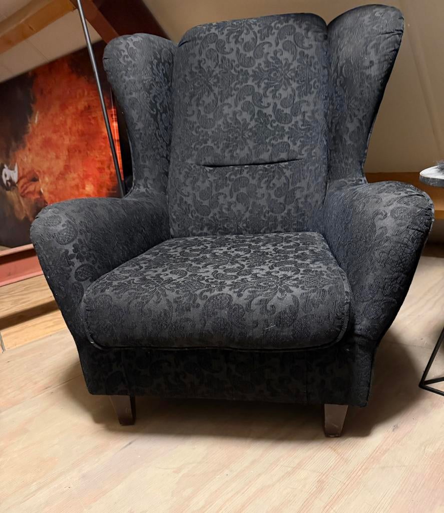 Oorfauteuil, Huis en Inrichting, Ophalen, Barok, Minder dan 75 cm, Zo goed als nieuw