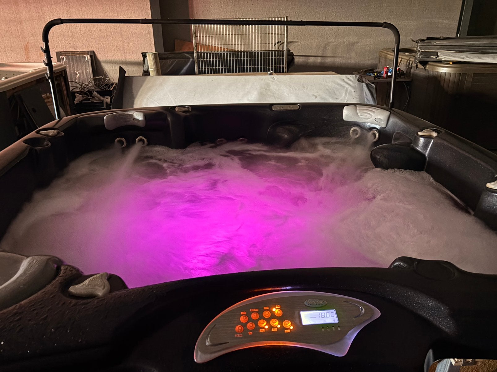 JACUZZI VOOR 5 PERSONEN – Gratis levering in heel Belgie., Ophalen, Zo goed als nieuw