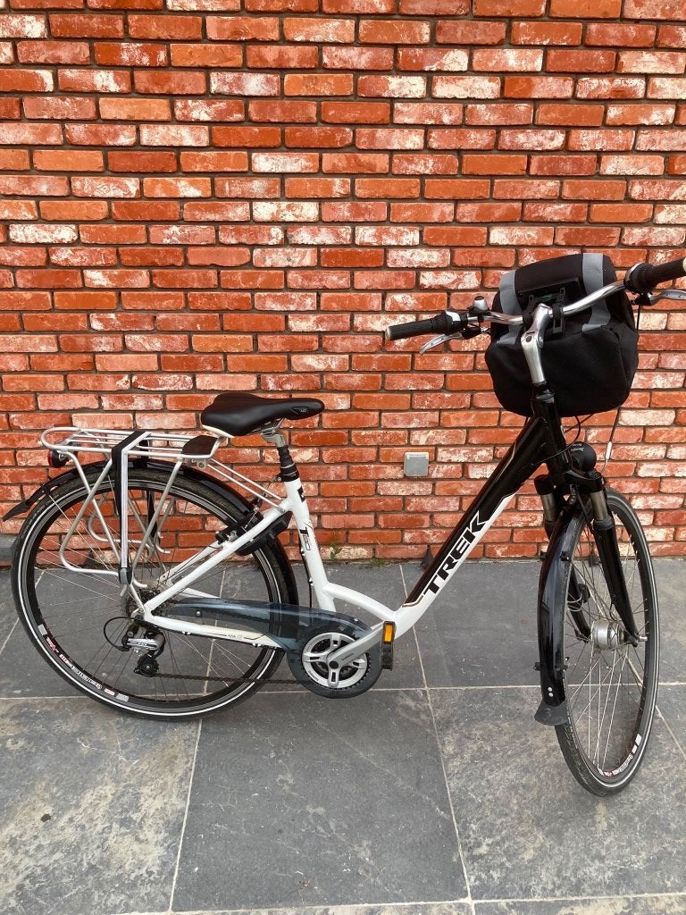 Damesfiets Trek 45cm, Gebruikt, Velgrem, (Extra) lage instap, Minder dan 47 cm