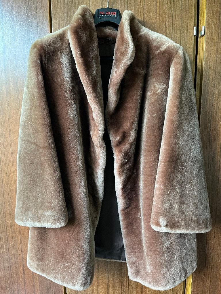 Manteau en vison, Vêtements | Femmes, Vestes | Hiver, Enlèvement, Porté, Taille 42/44 (L), Brun