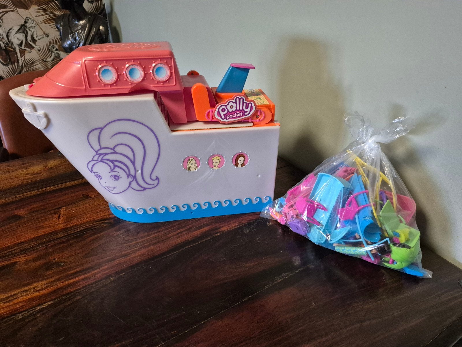 Botte Polly Pocket complète avec accessoires et poupées, Enlèvement ou Envoi