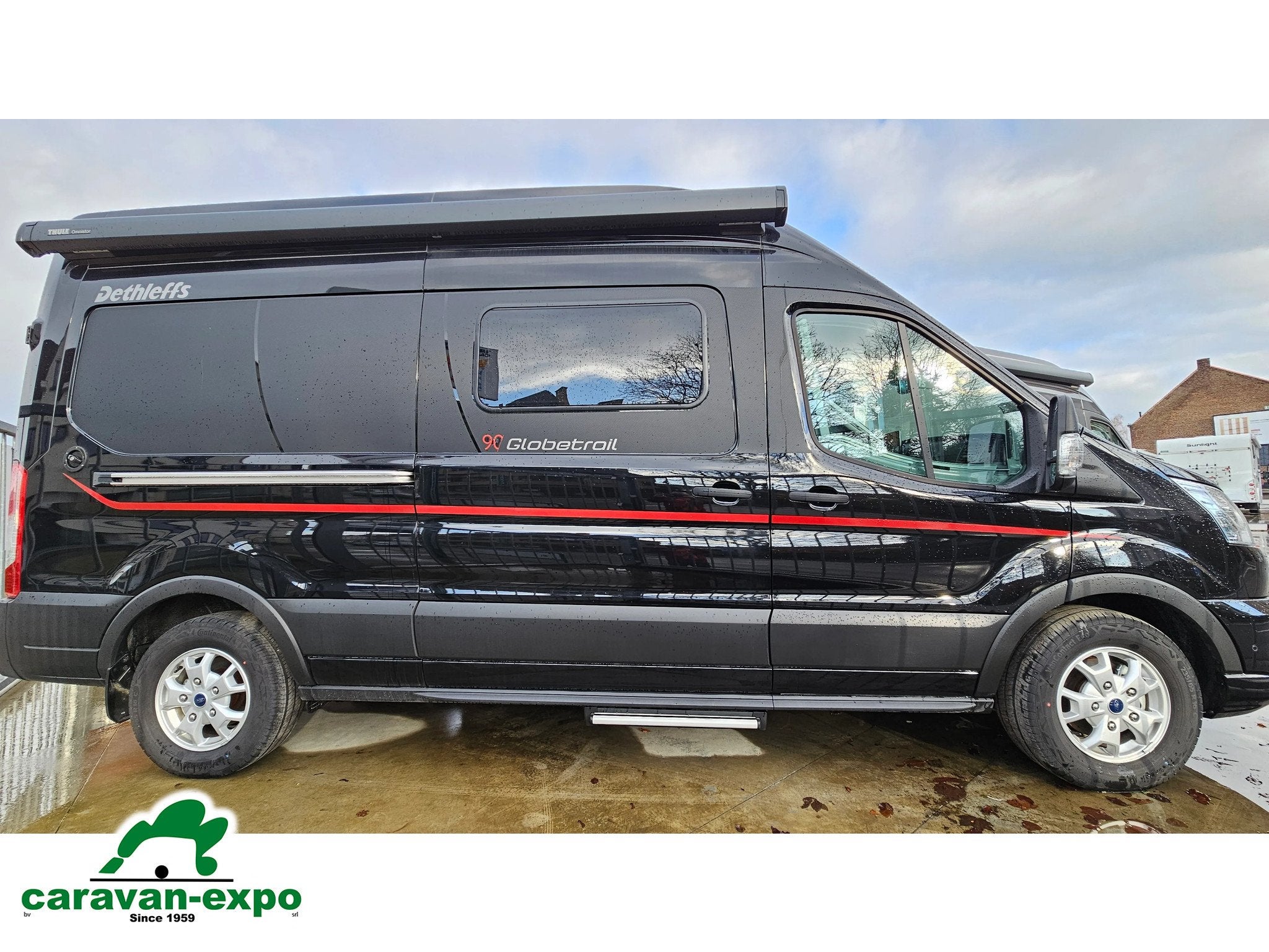 DETHLEFFS GLOBETRAIL 590C, Caravans en Kamperen, Mobilhomes, Buscamper of Camperbus, Bedrijf, Dethleffs, 5 tot 6 meter