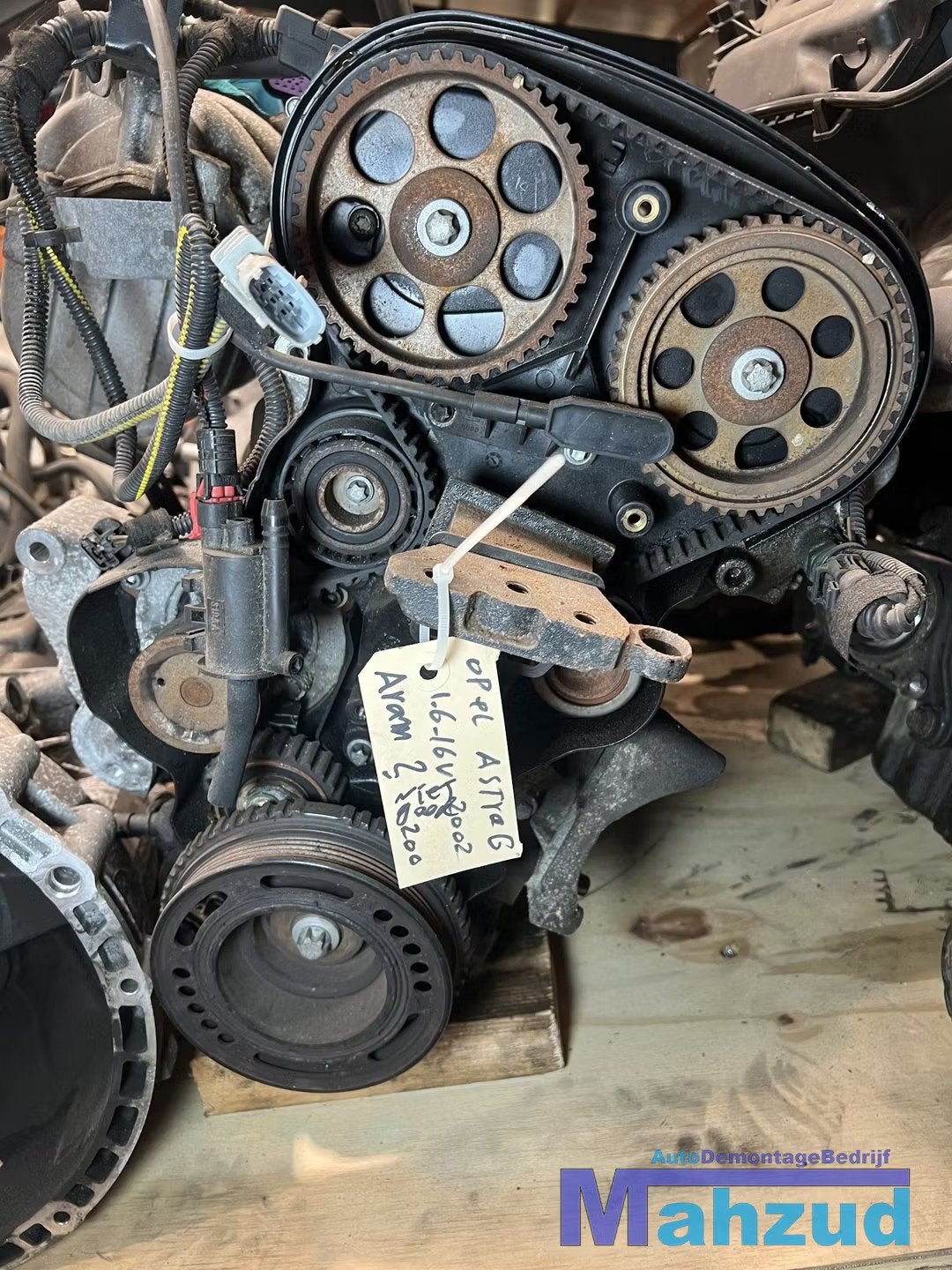 OPEL ASTRA G 1.6 16V Motorblok motor Z16XE, Gebruikt, Opel Automobile GmbH, Kontakt@opel-infoservice.de, Opel