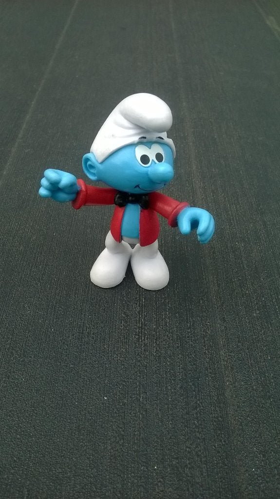Schtroumpf Peintre – Jakks, Enlèvement ou Envoi, Utilisé, Autres Schtroumpfs, Poupée, Figurine ou Peluche