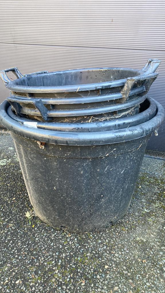 Boomkuip, plantpot, Tuin en Terras, Ophalen, Kunststof, Gebruikt, Minder dan 60 cm