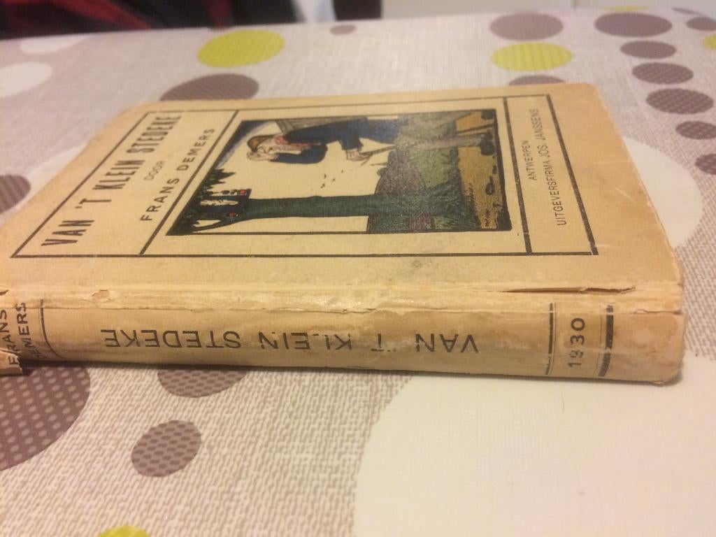 Van 'T klein stedeke door Frans Demers 1930 * vintage boek, Ophalen of Verzenden, Frans Beckers
