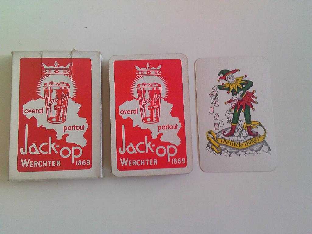 Spel speelkaarten brij Jack-Op uit Werchter, Verzamelen, Speelkaarten, Jokers en Kwartetten, Ophalen of Verzenden, Speelkaart(en)